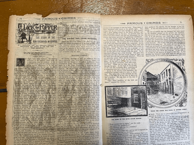 Famous Crimes Past and Present: Jack the Ripper part 3 of 4 
