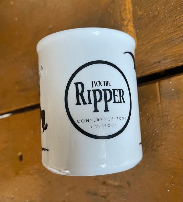 Limited edition Jack the Ripper 2003 Conference Mug