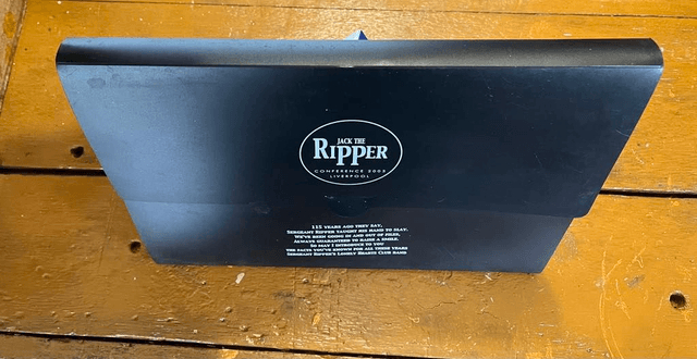 Limited edition 2003 Jack the Ripper Conference delegates' pack